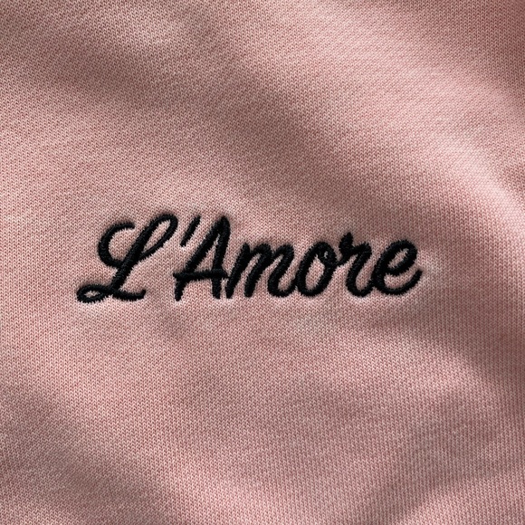 Forever 21 Sweaters - FOREVER 21 L’AMORE Crewneck Size: L  Color: Peachy Pink
